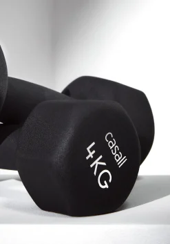 Classic Dumbbell 4kg - Black/white