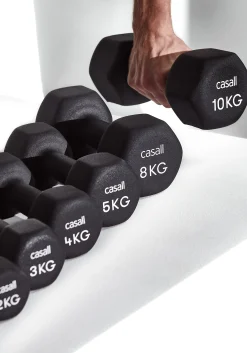 Classic Dumbbell 5kg - Black/white