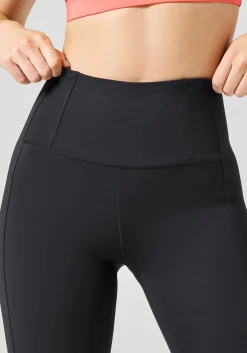 Corset Ultra High Waist Tights - Black