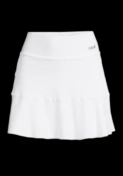 Court Rib Skirt - Recycled - White