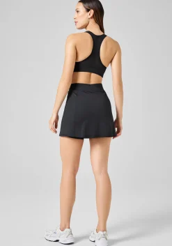 Court Slit Skirt - Black