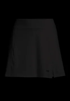 Court Slit Skirt - Black