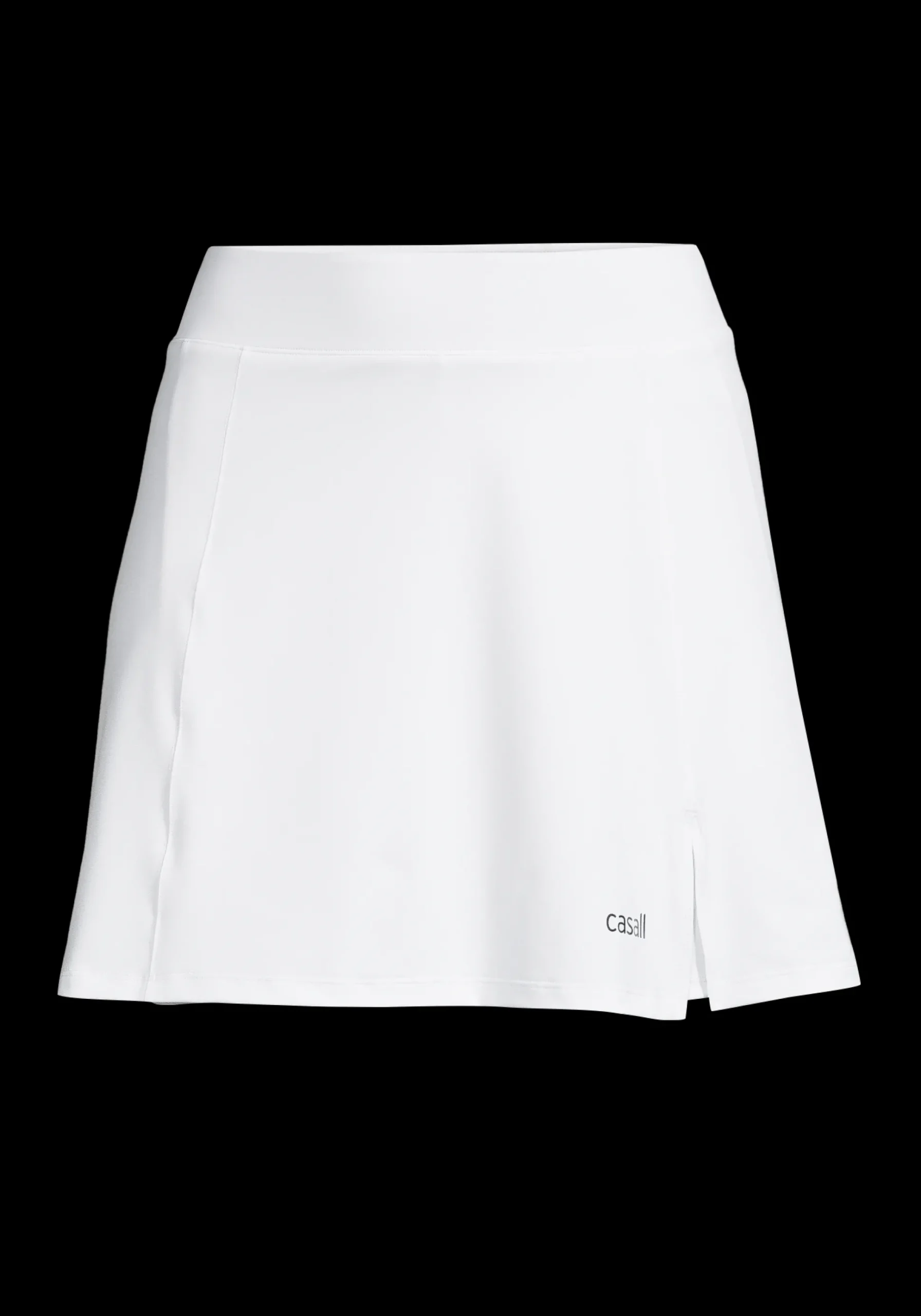 Court Slit Skirt - White