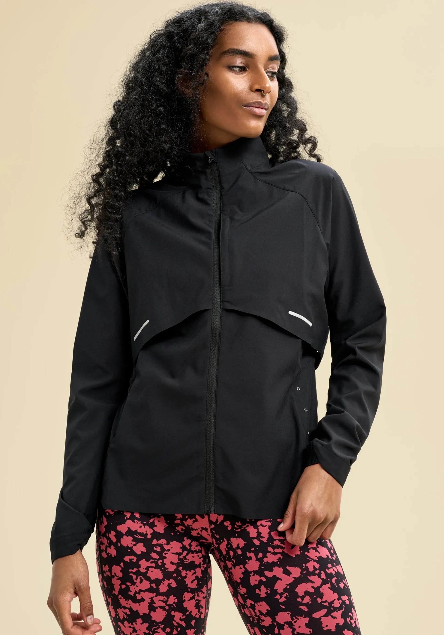 Dynamic Windbreaker Jacket - Black