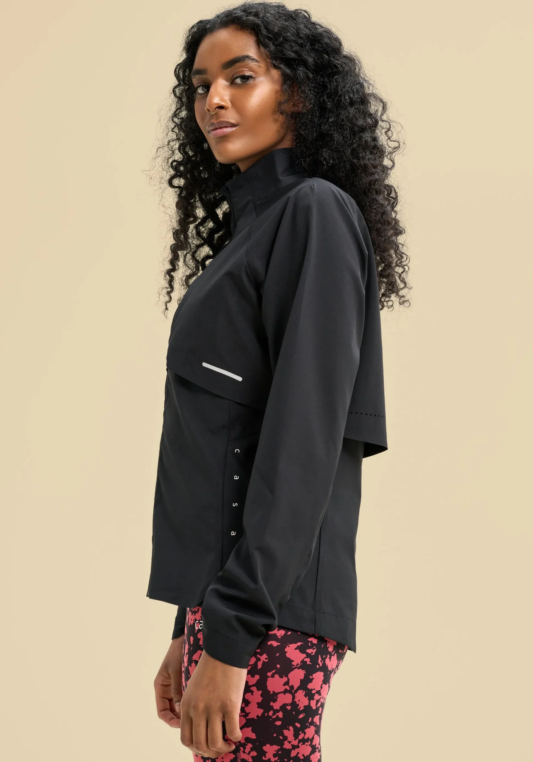Dynamic Windbreaker Jacket - Black
