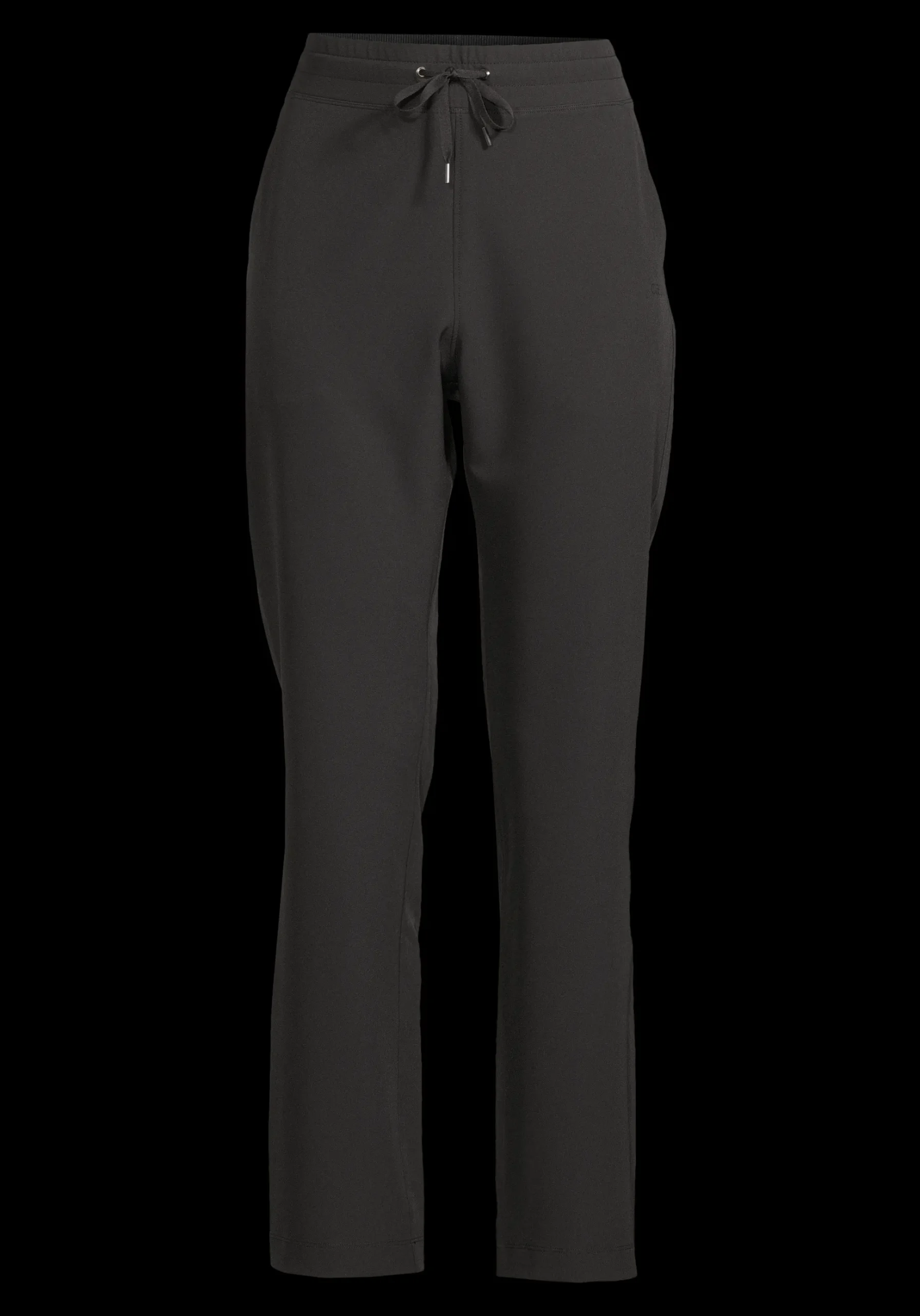 Ease High Waist Woven Pants - Black