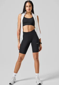 Essential High Waist Bike Tights - Black