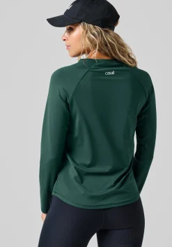 Essential Long Sleeve - Dark Pine