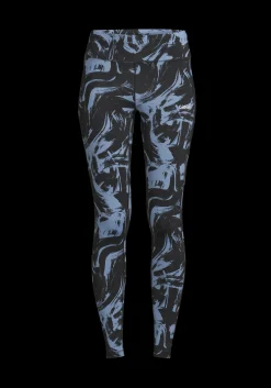 Essential Printed Tights - Blaze Blue