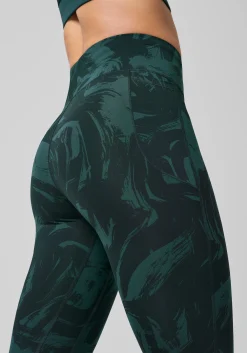 Essential Printed Tights - Blaze Pine