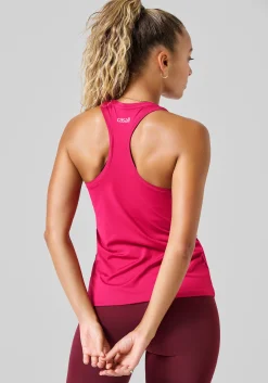 Essential Racerback Tank - Punch Pink
