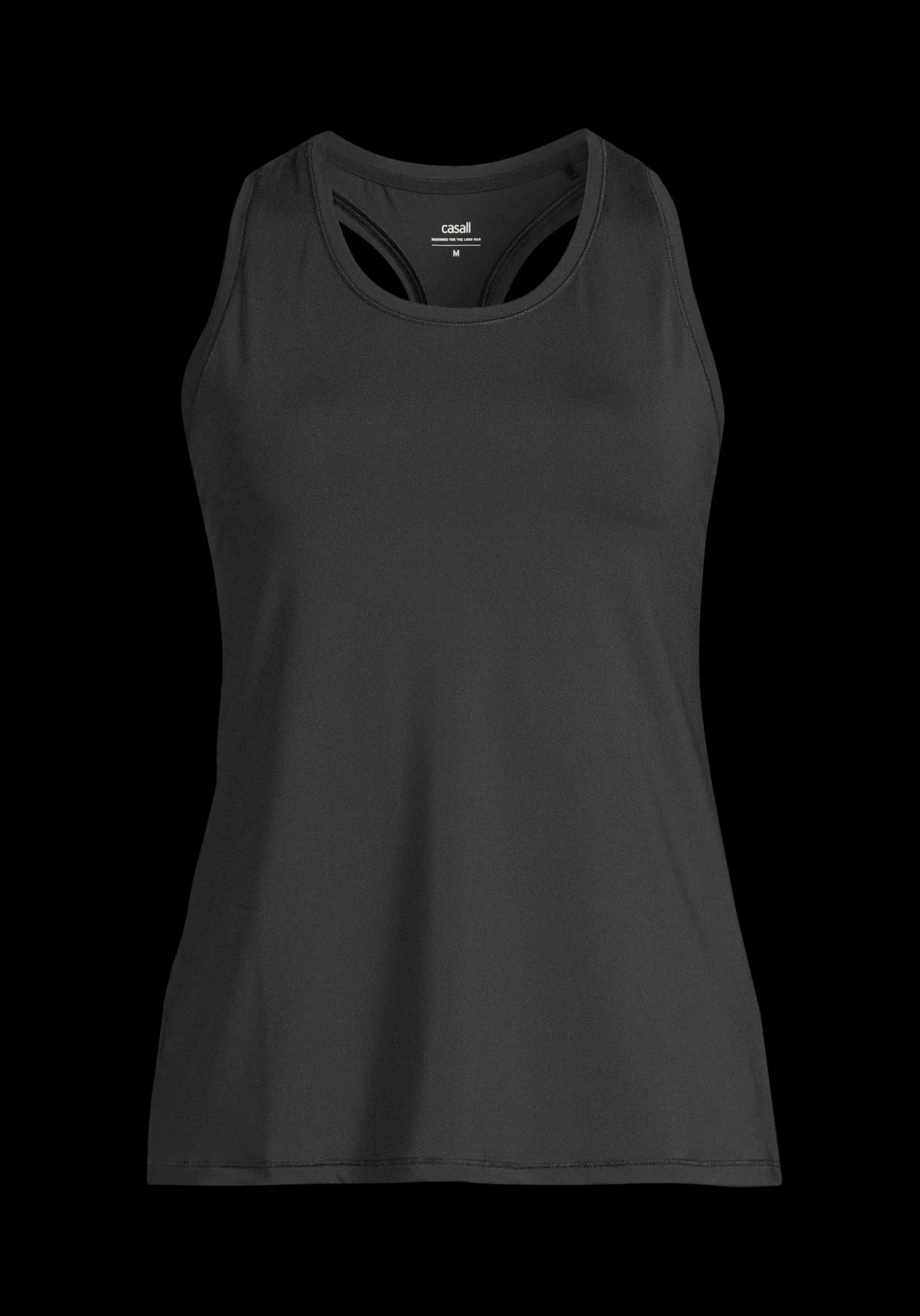 Essential Racerback Tank - Black