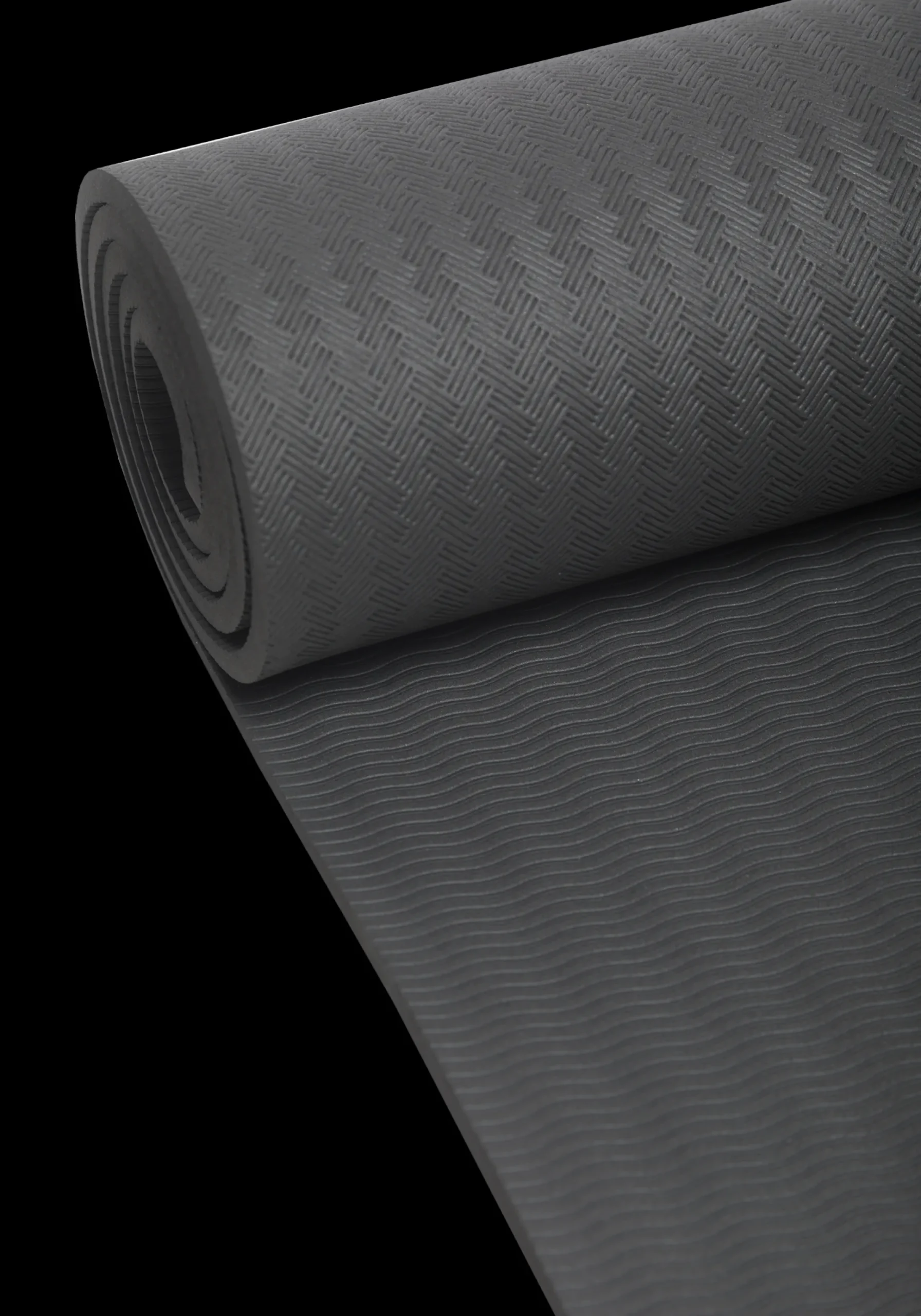 Exercise Mat Comfort 7mm - Black