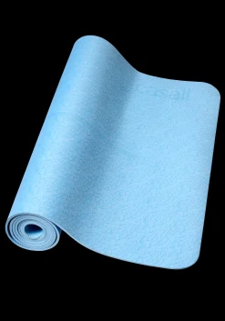 Exercise Mat Cushion 5mm PVC Free - Sky Blue