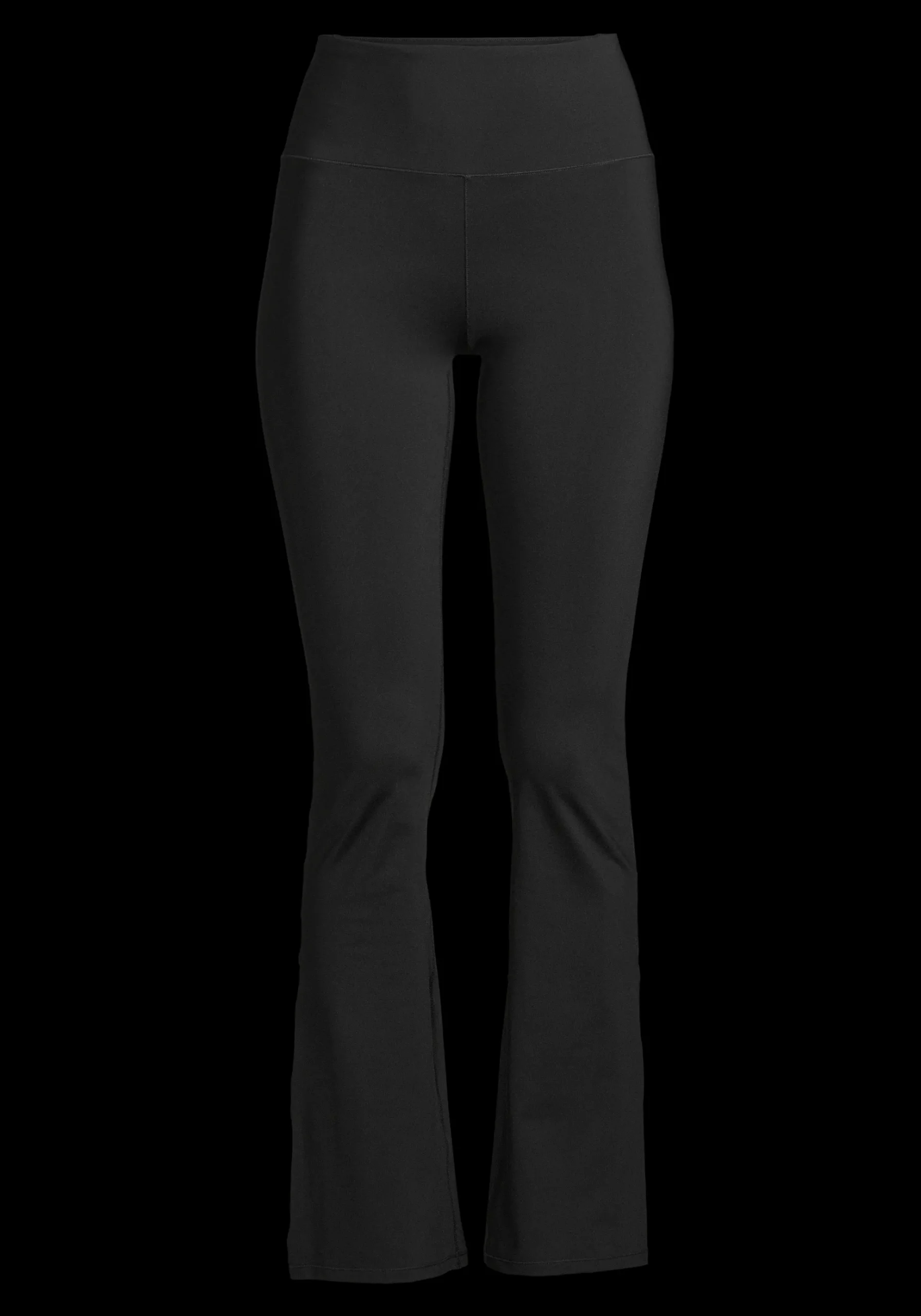 Flare High Waist Pant - Black