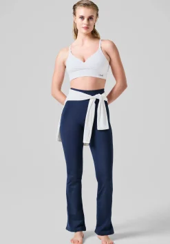 Flare High Waist Pant - Core Blue