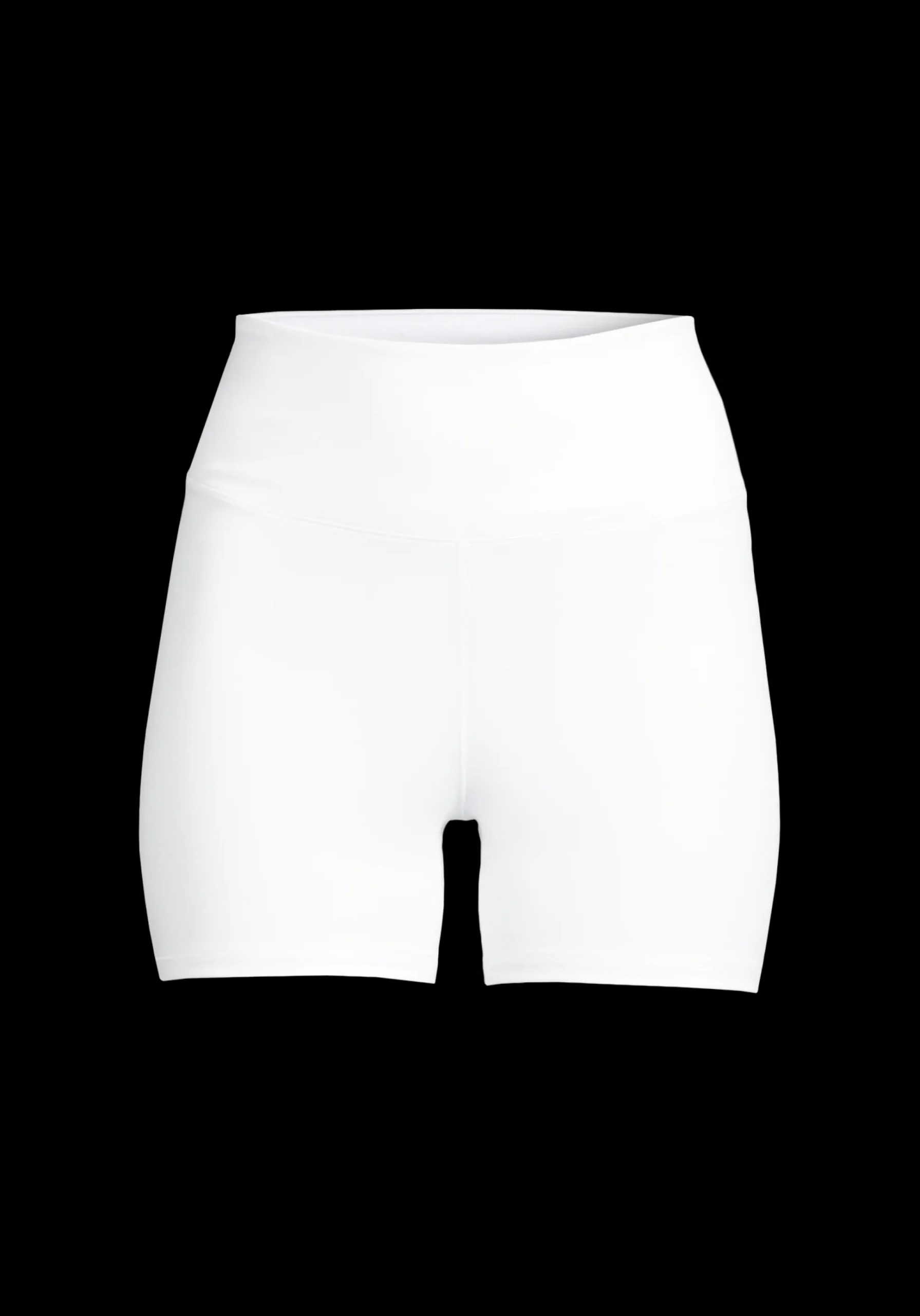 Grace High Waist Hot Pant - White