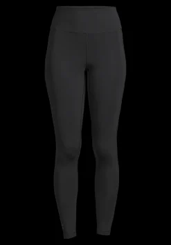 Graphic High Waist Tights - Black