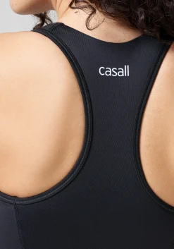 Iconic Wool Lined Sports Bra - Black