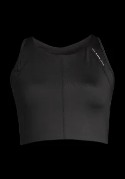 Iconic Wool Lined Sports Bra - Black