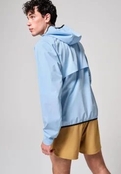 M Dynamic Windbreaker Anorak - Sky Blue
