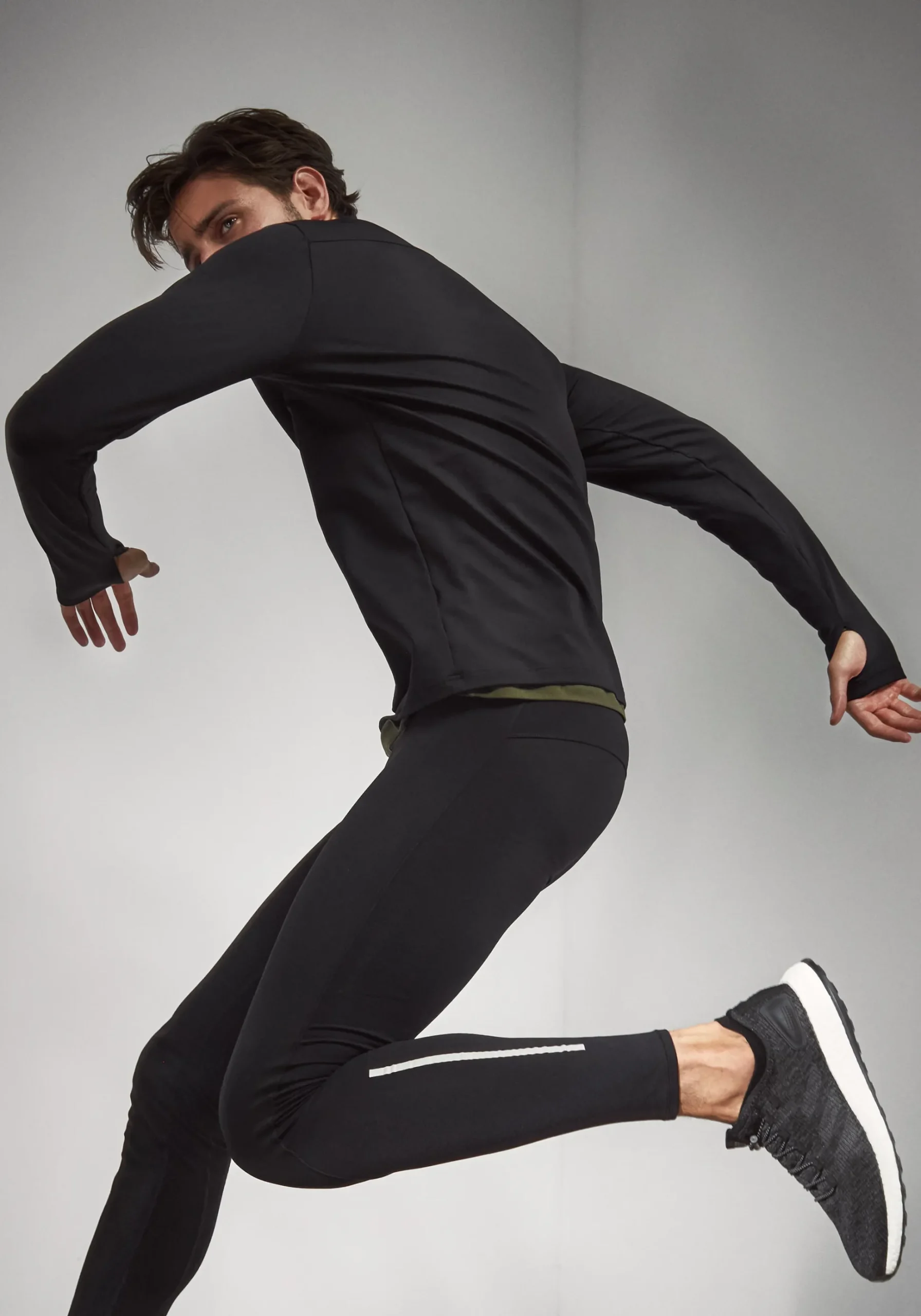 M Midlayer Half Zip - Black