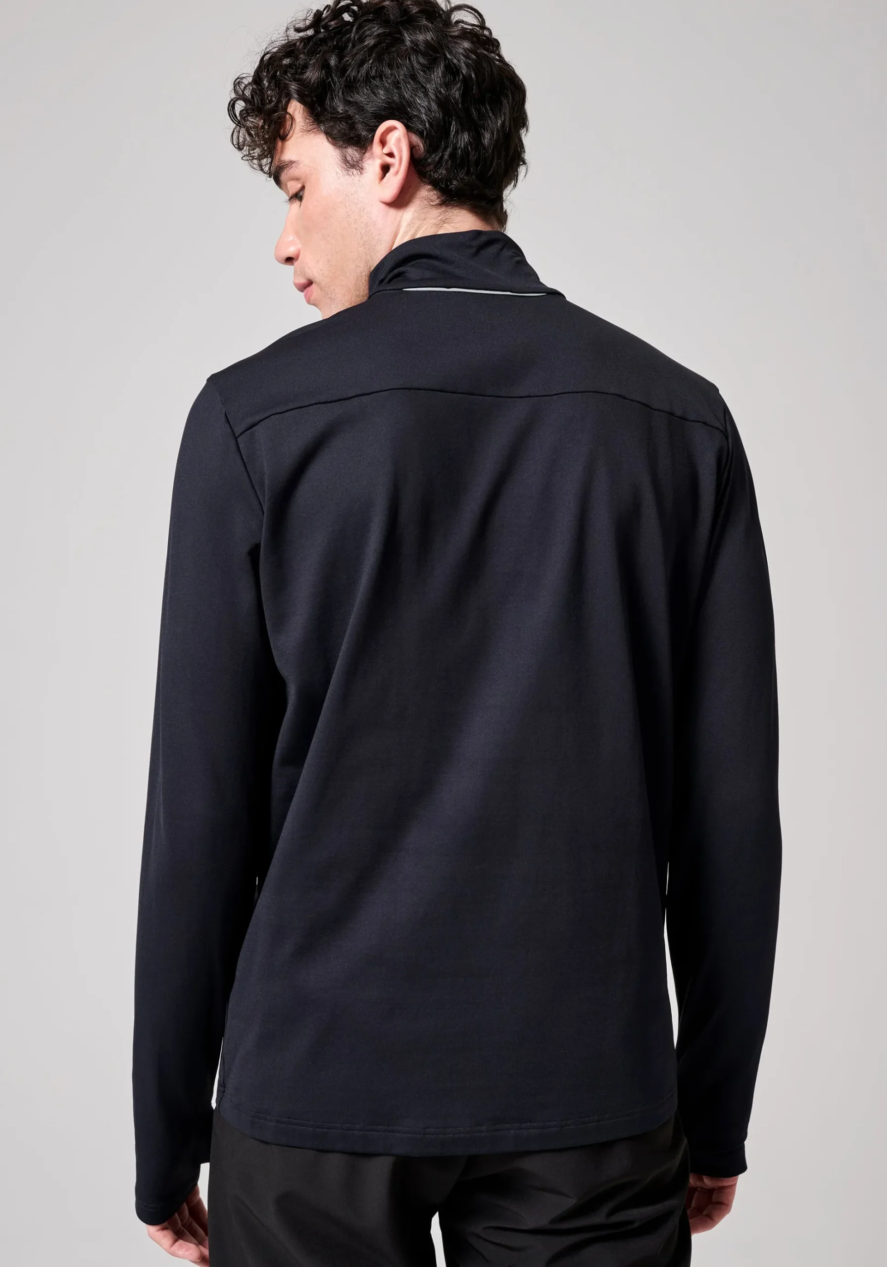 M Midlayer Half Zip - Black