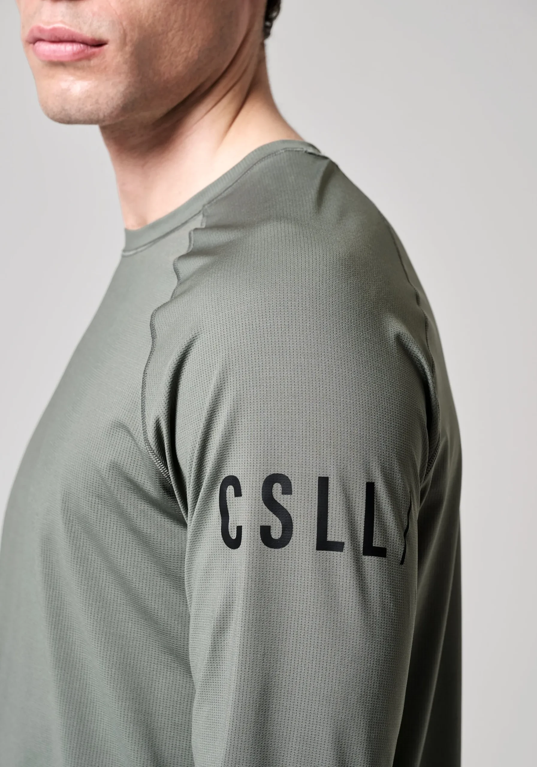 M Rapidry Long Sleeve - Sage Grey