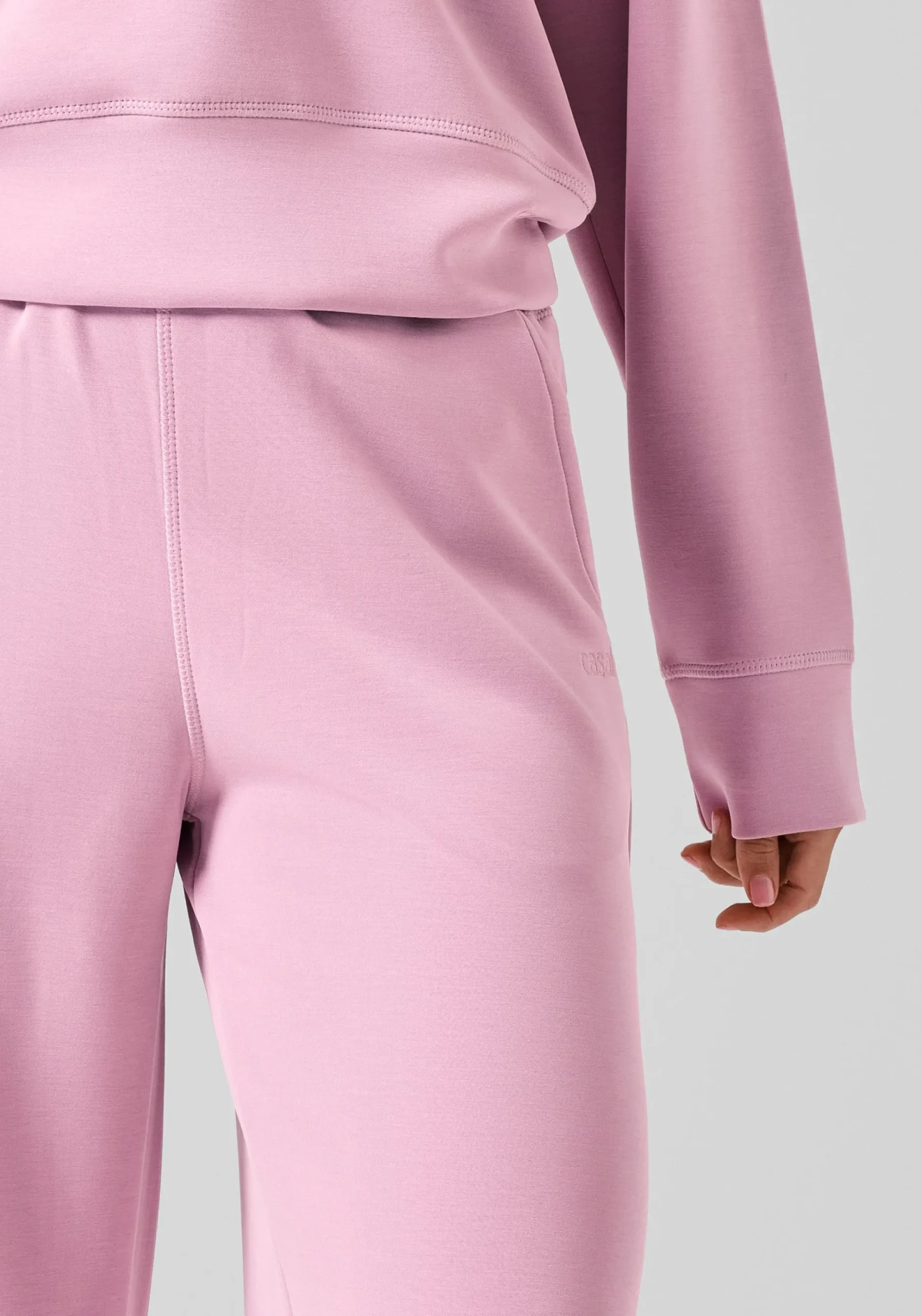 Peachy Straight Leg Jogger - Winter Mauve
