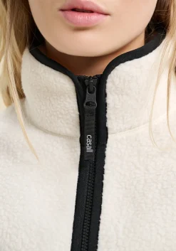 Pile Half Zip - Off White