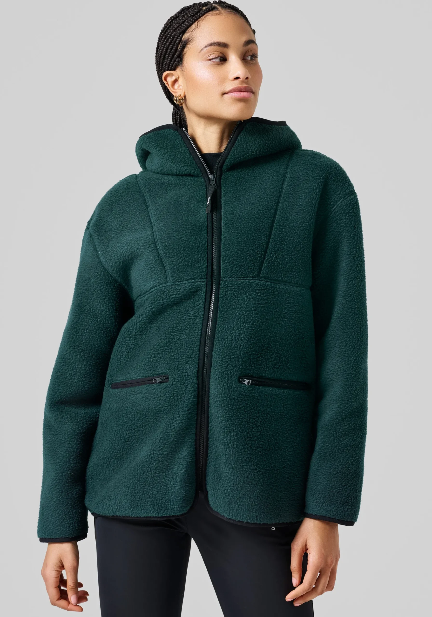 Pile Jacket - Dark Pine
