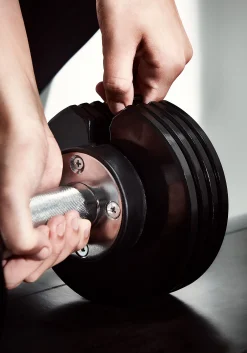 PRF Adjustable Dumbbell Set 2-10kg - Black