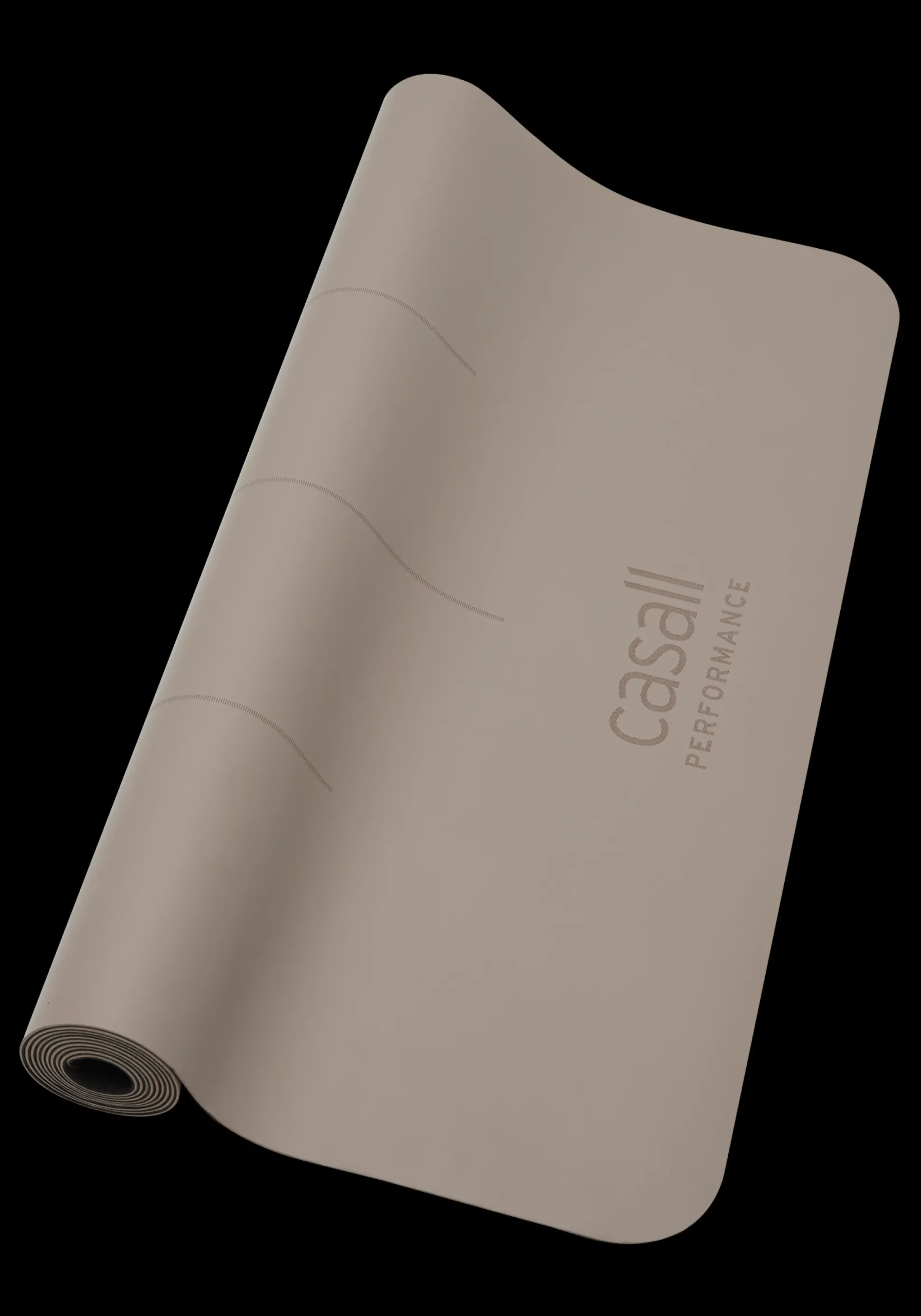 PRF Grippy Travel Yoga Mat 2mm - Taupe Grey