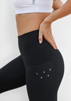 Pure Pocket High Waist Tights - Riviera Blue