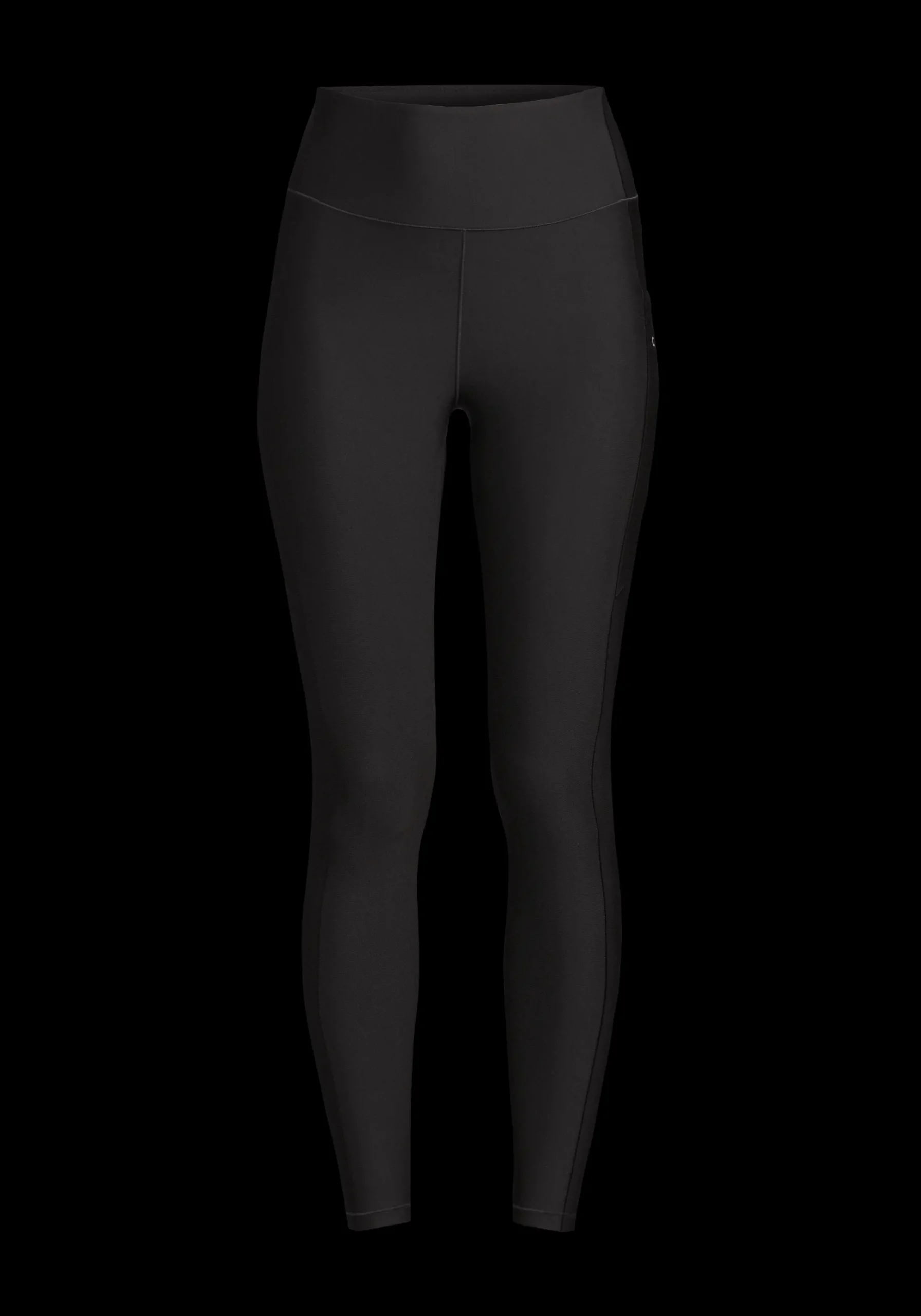 Pure Pocket High Waist Tights - Black