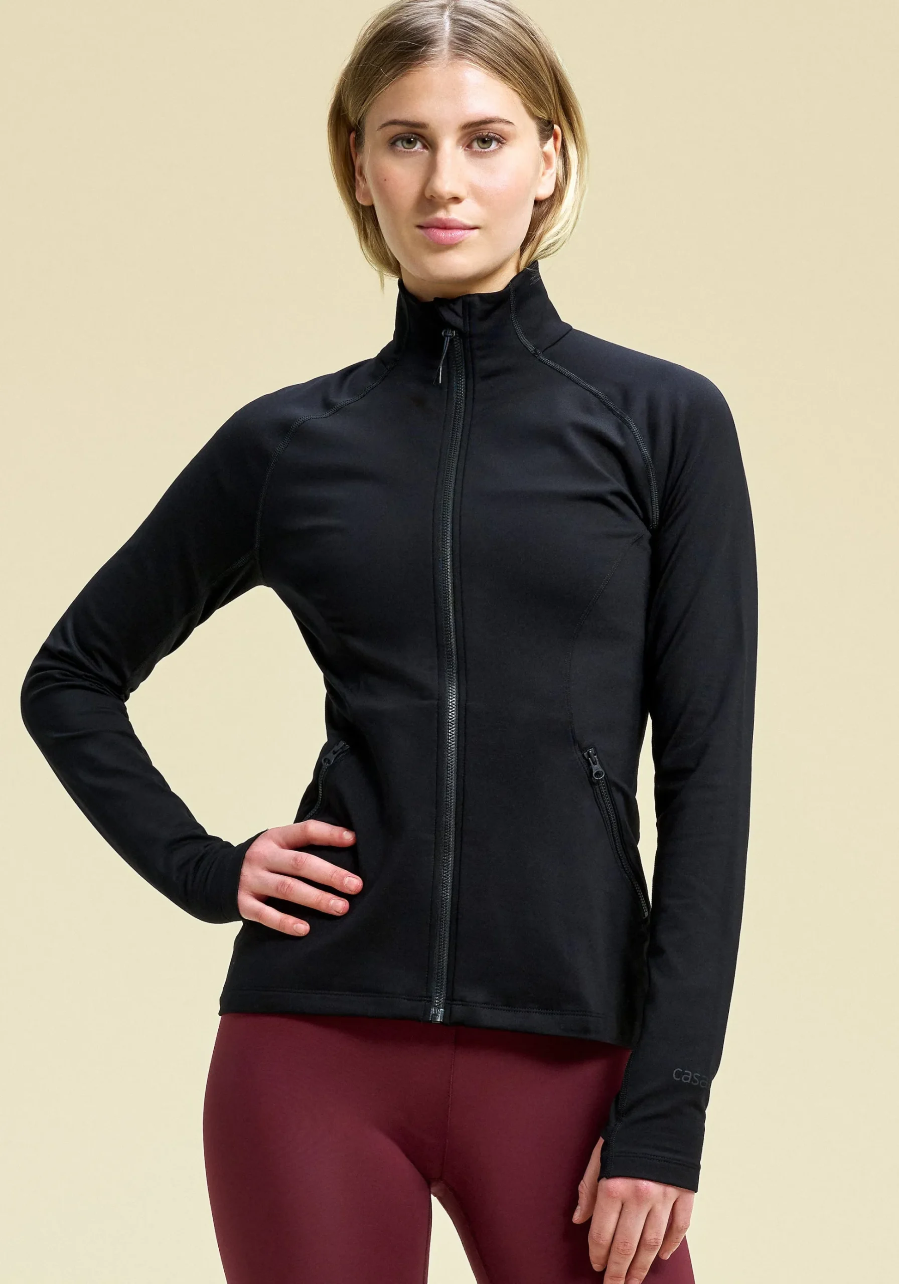 Refine Training Jacket - Black