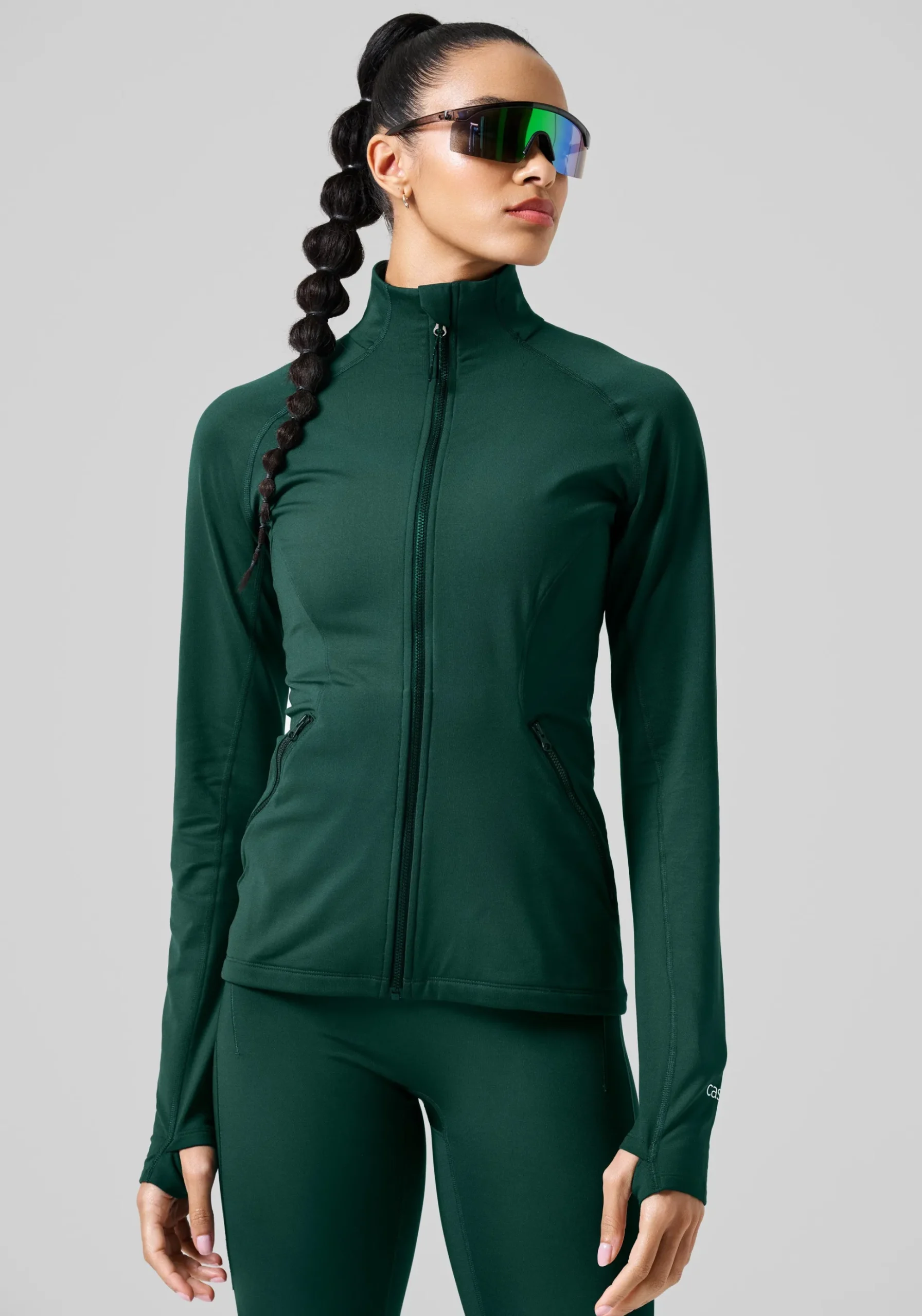 Refine Training Jacket - Dark Pine