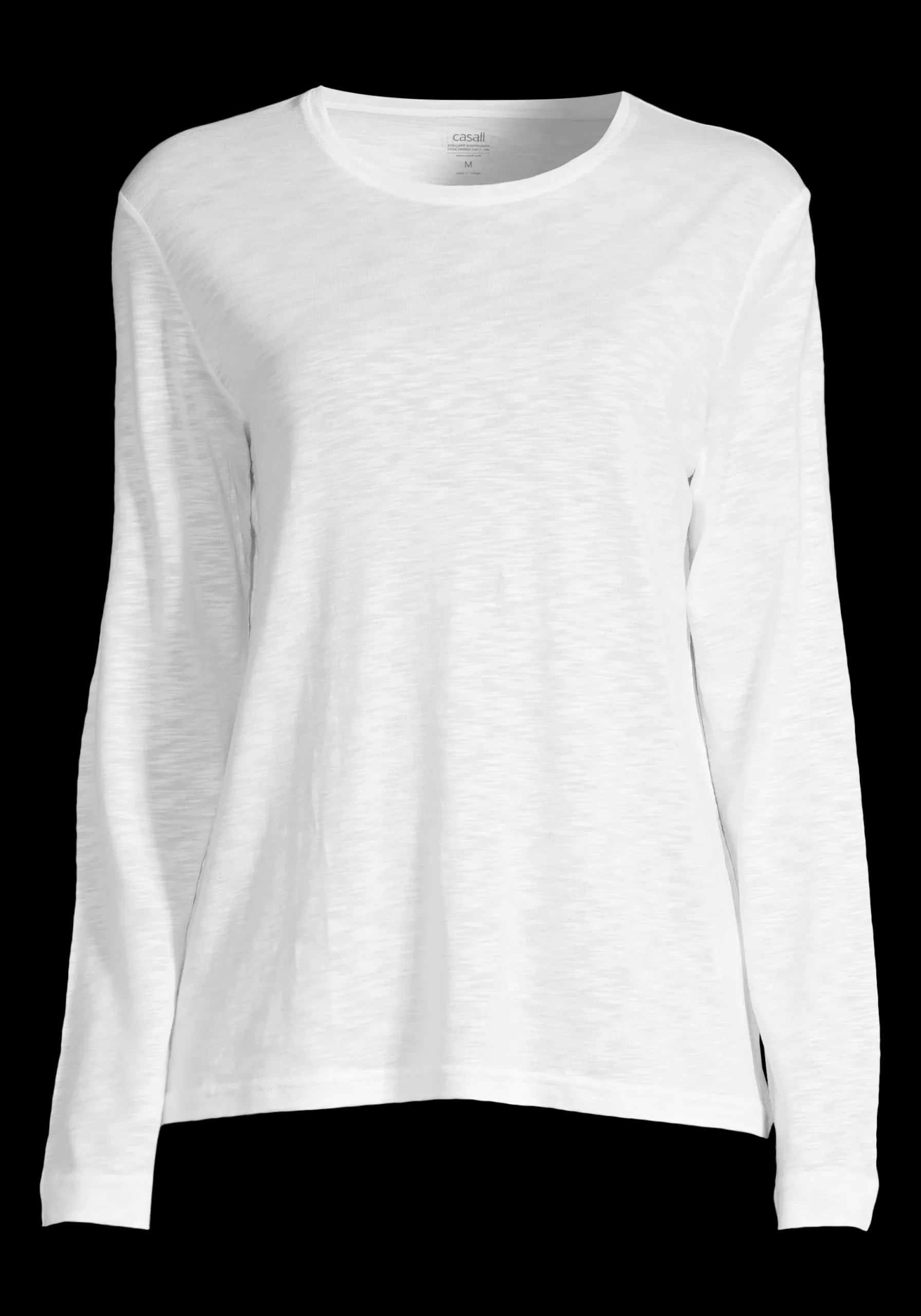 Soft Texture Long Sleeve - White