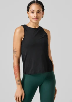 Soft Texture Tank - Black
