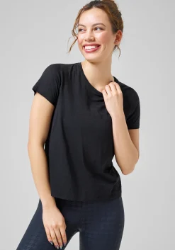 Soft Texture Tee - Black