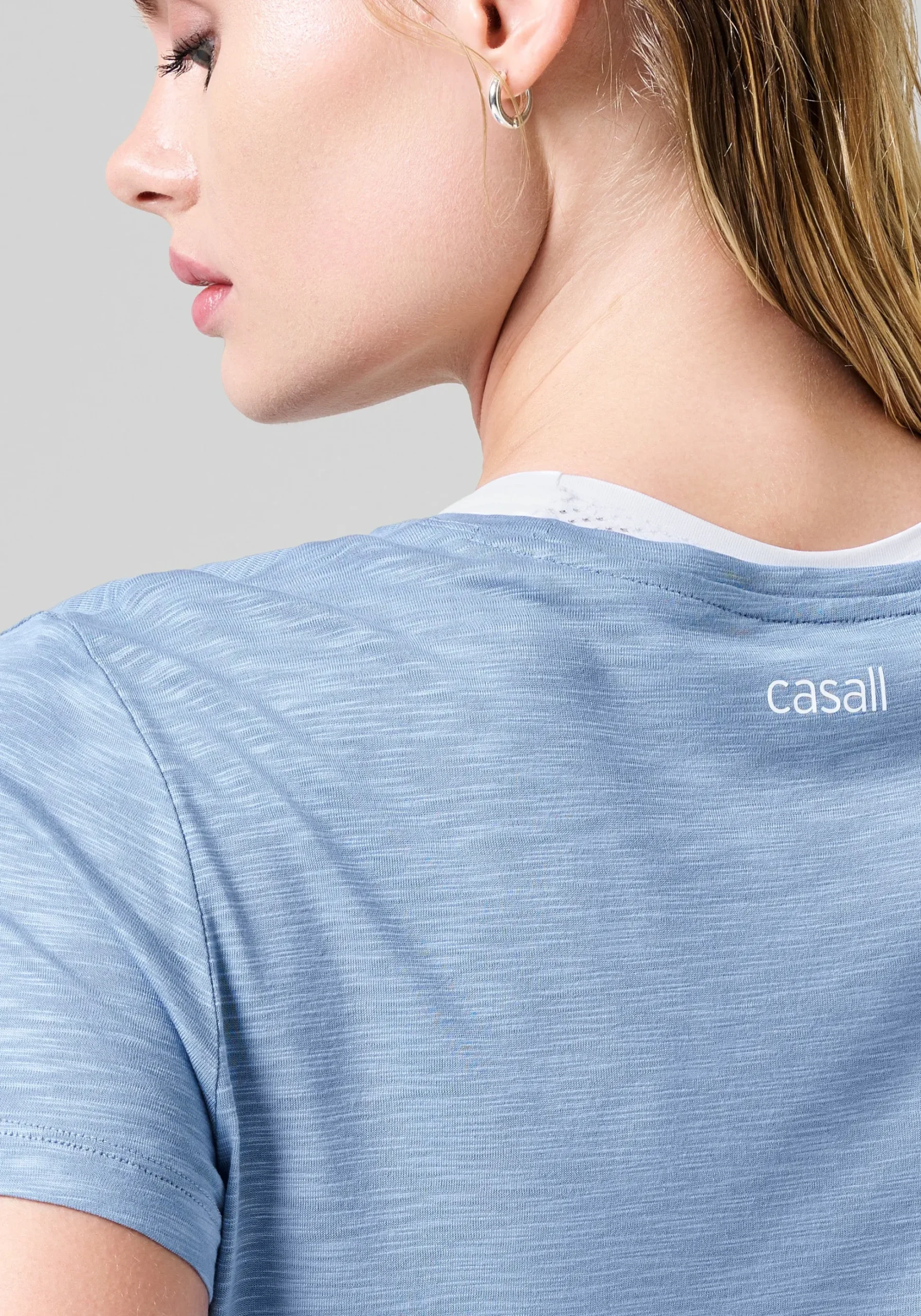 Soft Texture Tee - Sense Blue