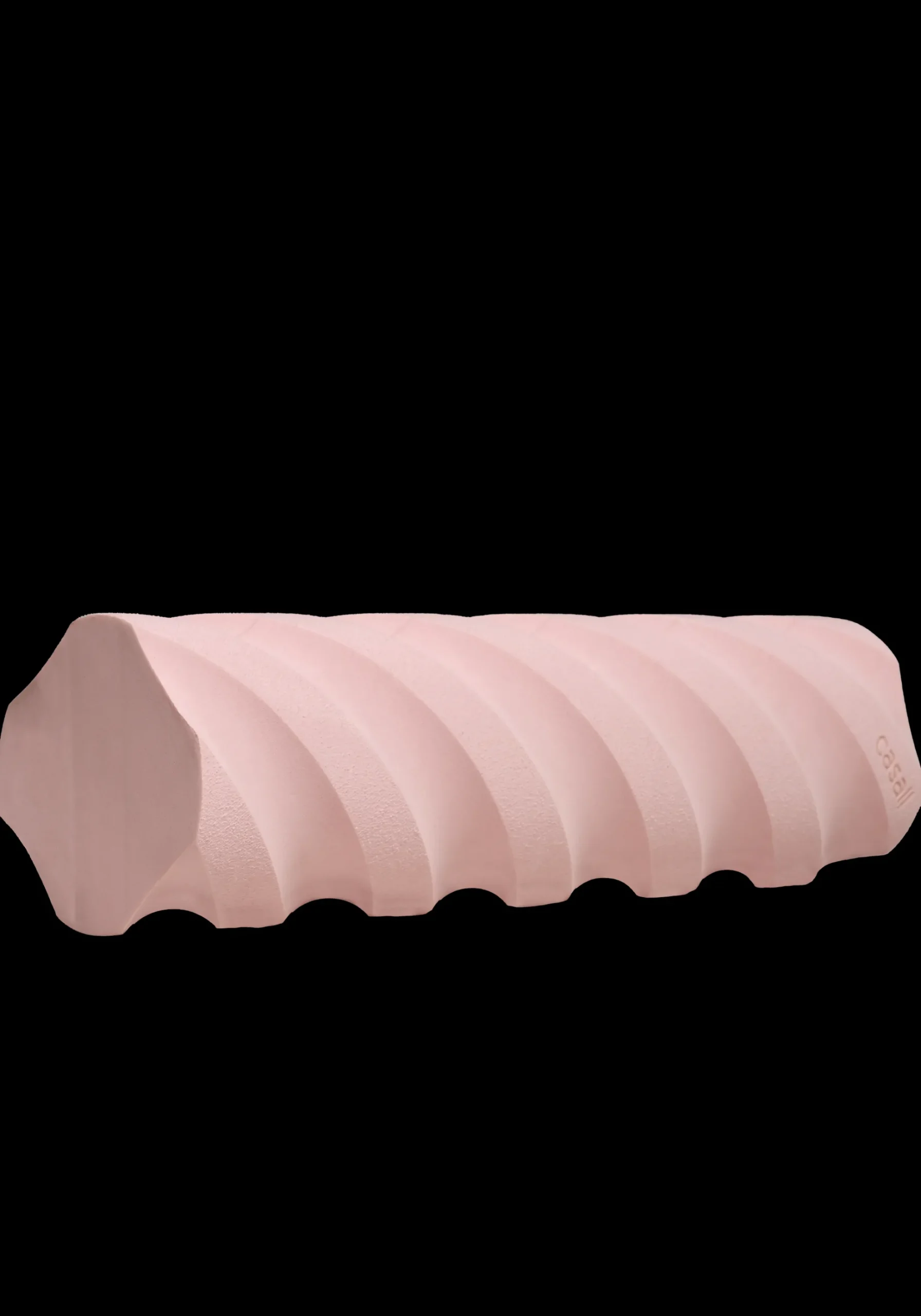 Swirly Foam Roller - Light Pink