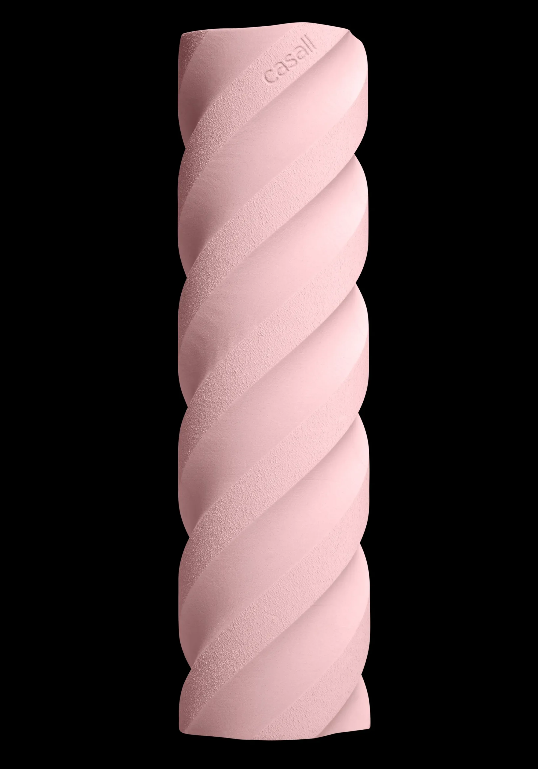 Swirly Foam Roller - Light Pink