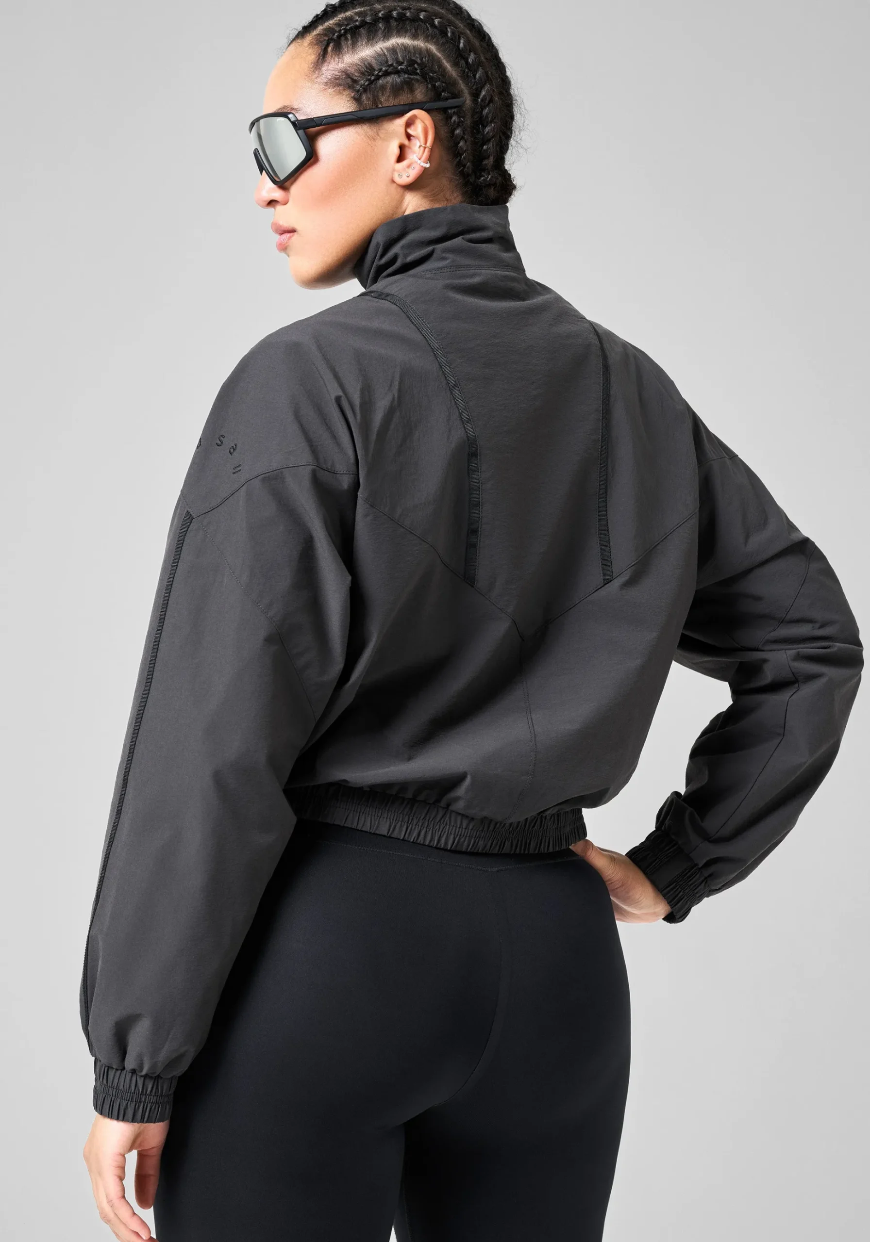 Track Jacket - Almost Black