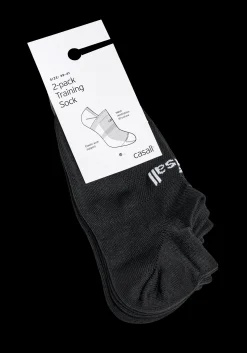 Training Sock 2-pack - Black