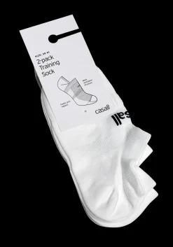 Training Sock 2-pack - White