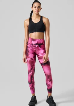 Ultra High Waist Printed Tights - Ice Pink