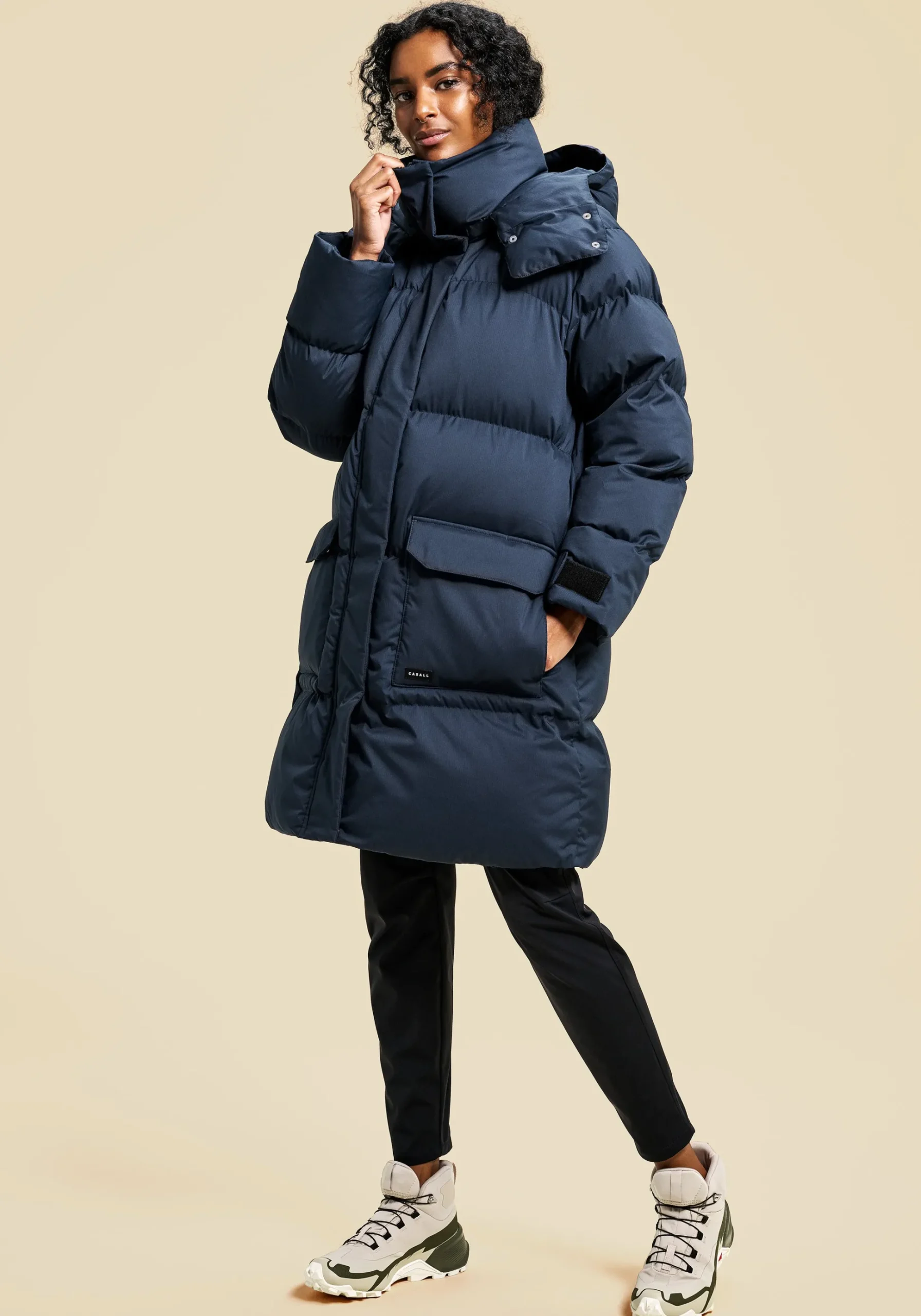 Wear Forever Puffer Coat - Core Blue