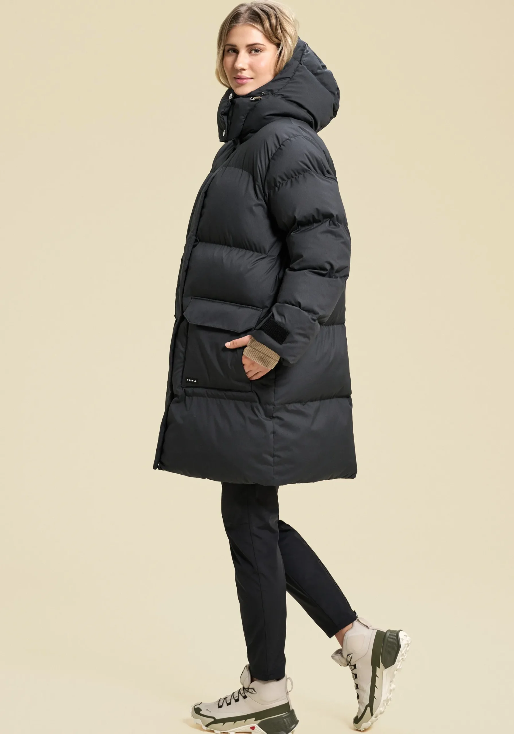 Wear Forever Puffer Coat - Black