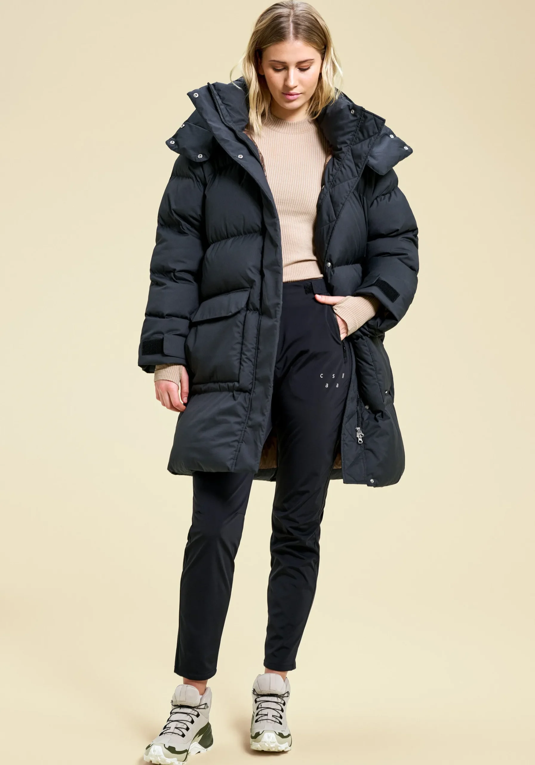 Wear Forever Puffer Coat - Black